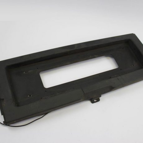 Autobianchi A112 5 rear licence plate frame plastic POST