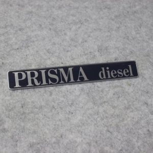Lancia Prisma Diesel rear emblem
