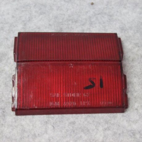 Fiat 124 Coupe AC 1 serie right tail light lens STARS 4165607 POST DX