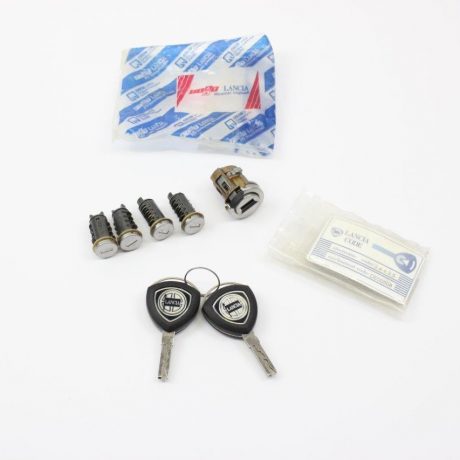 Lancia OEM 5x locks inserts and 2x keys set