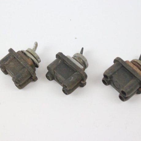 3x dashboard switches for Fiat 1100