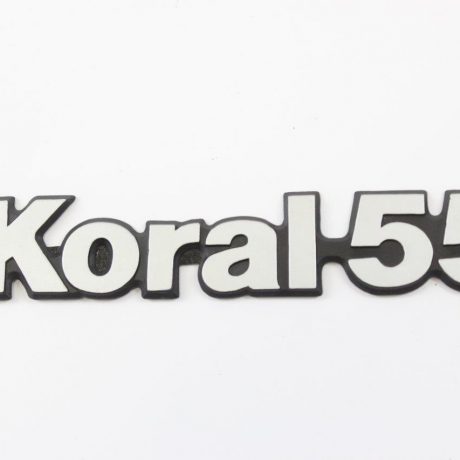 Zastava Yugo Koral 55 trunk badge tail gate emblem