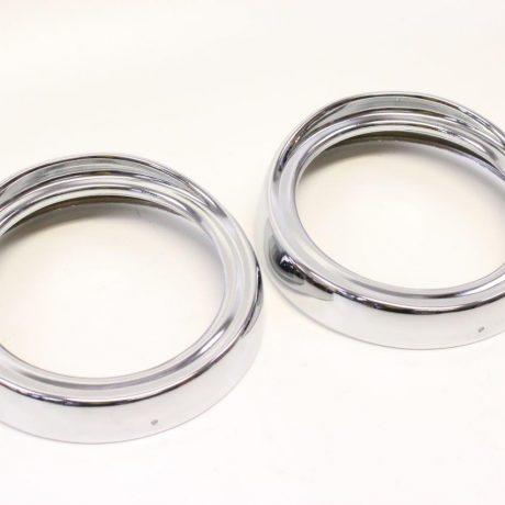 2x light chromed ring