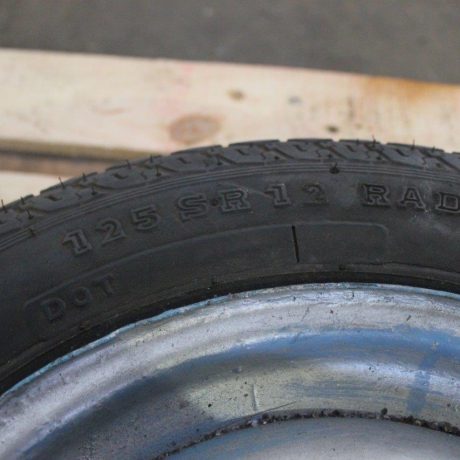 Used wheel with tyre