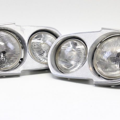 Lancia Fulvia Berlina headlights left right with frames