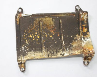 rear axle protection plate