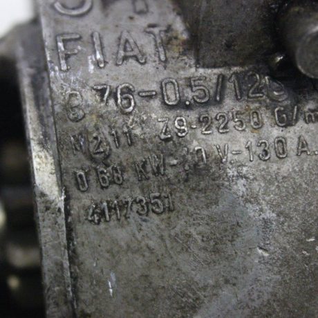 Fiat 500 499cc engine starter motor 4117351