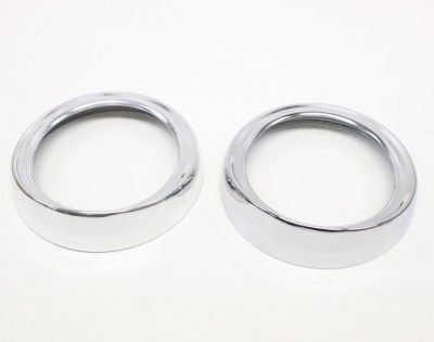2x light chromed ring