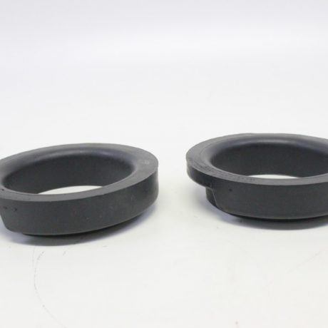 2x coil spring rubber ring