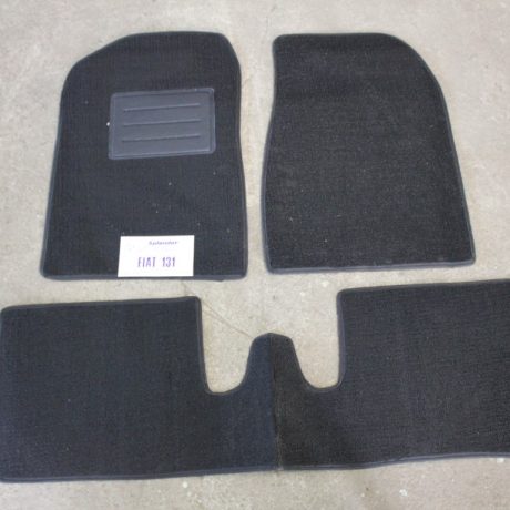 Fiat 131 car floor mats tailored black