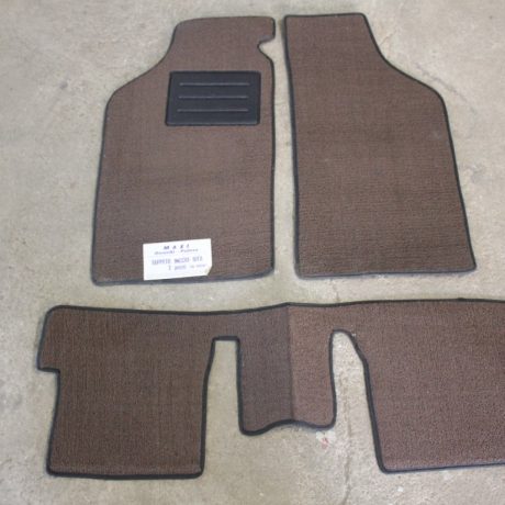 VW Passat car floor mats tailored brown