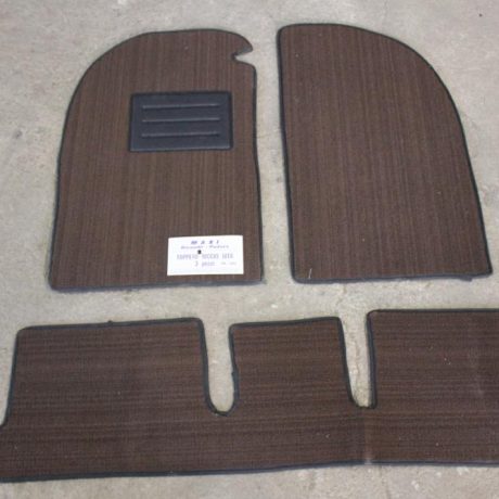 VW Jetta car floor mats tailored brown