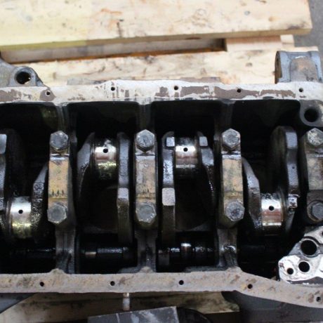 engine block with crankshaft