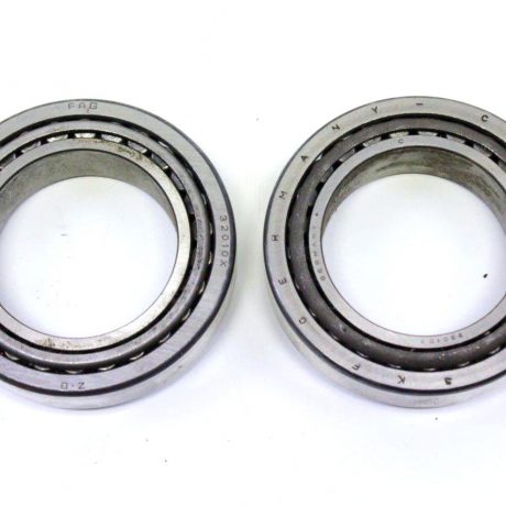 2x FAG 32010X tapered roller bearing 50x80x20/15.5mm