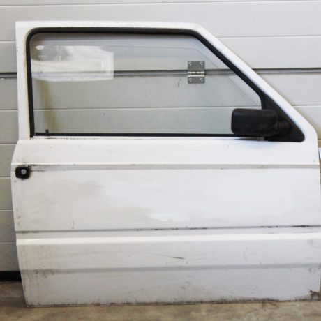 Fiat Panda 141 4×2 4×4 right door white with glass handles mirror