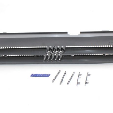 Fiat Uno radiator grill with mesh and emblem