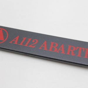 Autobianchi A112 Abarth tailgate emblem