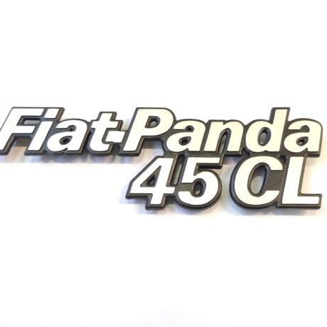 Fiat Panda 45 CL rear emblem