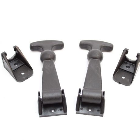 Fiat Abarth hood rubber fasteners kit 2pcs