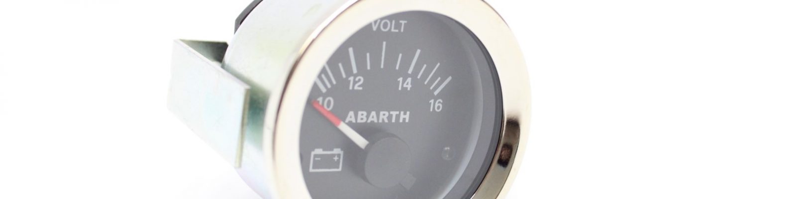 Fiat Abarth 124 127 128 A112 engine voltage gauge 52mm