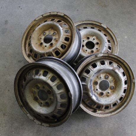 Used steel wheels